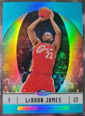 LeBron James [Blue Refractor] #22 Basketball Cards 2007 Finest Prices