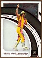 Macho Man' Randy Savage [Red] Wrestling Cards 2022 Panini Immaculate WWE Prices