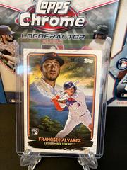 Francisco Alvarez [Titanium White] #BT-15 Baseball Cards 2023 Topps X Bob Ross The Joy Of Budding Talents Prices