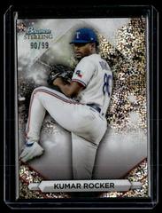 Kumar Rocker [Speckle] Baseball Cards 2023 Bowman Sterling Prices