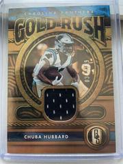 Chuba Hubbard #GR-CHU Football Cards 2022 Panini Gold Standard Rush Prices