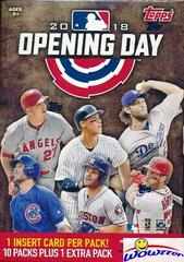 Blaster Box Baseball Cards 2018 Topps Opening Day Prices
