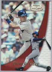 Derek Jeter [Class 2 Gold] #22 Baseball Cards 2000 Topps Gold Label Prices
