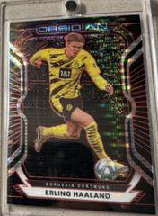 Erling Haaland [Red Pulsar] Soccer Cards 2020 Panini Obsidian Prices