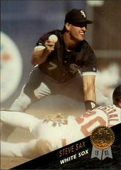 Steve Sax #107 Baseball Cards 1993 Leaf Prices