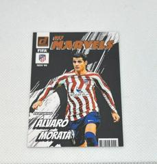 Alvaro Morata #3 Soccer Cards 2022 Panini Donruss Net Marvels Prices