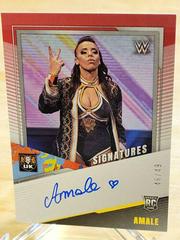Amale [Red] #NS-AML Wrestling Cards 2022 Panini NXT WWE Signatures Prices