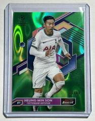 Heung min Son [Green Lava] #29 Soccer Cards 2022 Topps Finest UEFA Club Competitions Prices