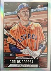 Carlos Correa #11 Baseball Cards 2017 Bowman 1951 Chrome Prices
