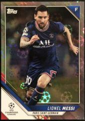 Lionel Messi Soccer Cards 2021 Topps UEFA Champions League Prices