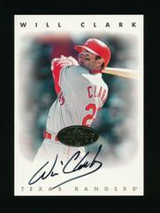 Will Clark [Gold] Baseball Cards 1996 Leaf Signature Autographs Prices