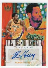 Robert Horry #5 Basketball Cards 2023 Panini Court Kings Impressionist Ink Prices