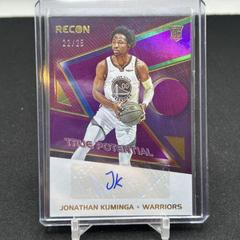 Jonathan Kuminga [Purple] Basketball Cards 2021 Panini Recon True Potential Signatures Prices