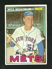 Wes Westrum Baseball Cards 1967 Topps Prices