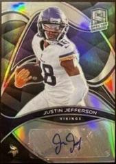 Justin Jefferson #SIG-JJE Football Cards 2022 Panini Spectra Signatures Prices