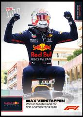 Max Verstappen [Red] #10 Racing Cards 2021 Topps Now Formula 1 Prices