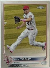 Mike Trout Baseball Cards 2022 Topps Chrome Prices