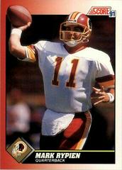 Mark Rypien Football Cards 1991 Score Prices