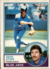 Dave Stieb Baseball Cards 1983 O Pee Chee Prices