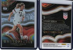 Lindsey Horan #18 Soccer Cards 2022 Panini Select FIFA Unstoppable Prices