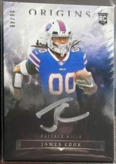 James Cook [Silver Ink] Football Cards 2022 Panini Origins Autographs Prices