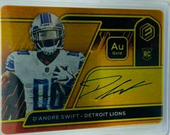D'Andre Swift [Signature Gold] #127 Football Cards 2020 Panini Elements Prices