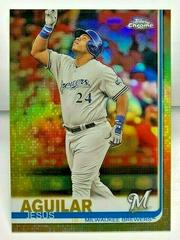 Jesus Aguilar [Gold Refractor] Baseball Cards 2019 Topps Chrome Prices