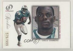 Chris Chambers #93 Football Cards 2001 Fleer Legacy Prices