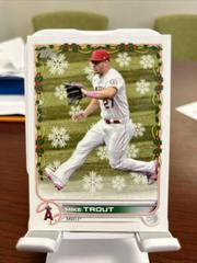 Mike Trout Baseball Cards 2022 Topps Holiday Prices