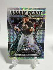 Jake Burger [Mosaic] #RD-18 Baseball Cards 2022 Panini Mosaic Rookie Debut Prices