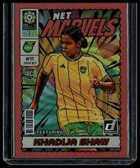 Khadija Shaw [Red] #13 Soccer Cards 2023 Donruss FIFA Women's World Cup Net Marvels Prices