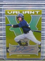 Brice Turang [Autographs Yellow] Baseball Cards 2018 Leaf Valiant Prices
