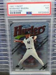 Mariano Rivera [w/ Coating] #117 Baseball Cards 1997 Finest Prices