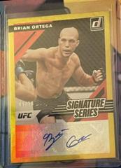 Brian Ortega [Gold] #SS-BOT Ufc Cards 2022 Panini Donruss UFC Signature Series Prices