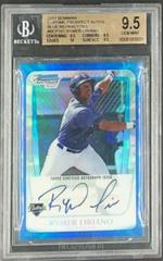 Rymer Liriano [Blue Refractor Autograph] #BCP101 Baseball Cards 2011 Bowman Chrome Prospects Prices
