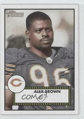 Alex Brown [Black Back] #32 Football Cards 2006 Topps Heritage Prices