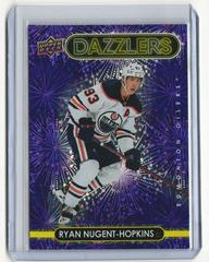 Ryan Nugent Hopkins [Purple] #DZ-71 Hockey Cards 2021 Upper Deck Dazzlers Prices