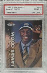 Lamar Odom #219 Basketball Cards 1999 Fleer Force Prices
