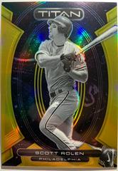 Scott Rolen [Gold] #22 Baseball Cards 2023 Panini Chronicles Titan Prices