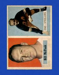Bill McPeak #51 Football Cards 1957 Topps Prices