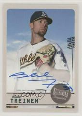 Blake Treinen [Autograph] Baseball Cards 2019 Topps Archives Snapshots Prices