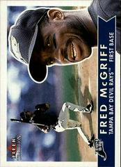 Fred McGriff #172 Baseball Cards 2001 Fleer Prices