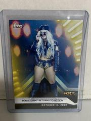 Toni Storm Returns to Action [Gold] #83 Wrestling Cards 2021 Topps WWE Women's Division Prices