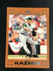 Scott Kazmir [Copper] Baseball Cards 2007 Topps Prices