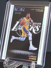 LeBron James [Holo Silver] Basketball Cards 2020 Panini Noir Prices