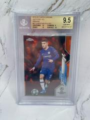 Christian Pulisic [Orange] #47 Soccer Cards 2019 Topps Chrome UEFA Champions League Sapphire Prices