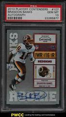 Brandon Banks [Autograph] #107 Football Cards 2010 Playoff Contenders Prices