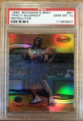 Tracy McGrady [Refractor] Basketball Cards 1998 Bowman's Best Prices