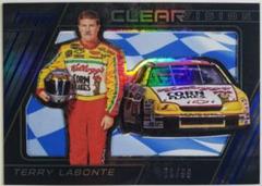 Terry Labonte [Blue] #40 Racing Cards 2016 Panini Torque Nascar Clear Vision Prices