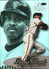 Barry Bonds [Row 3] #25 Baseball Cards 1999 Flair Showcase Prices